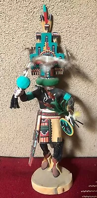 Elaborately Carved Hemis Hopi Home Dancer Kachina Katsina Doll Signed Duwyenie • $49