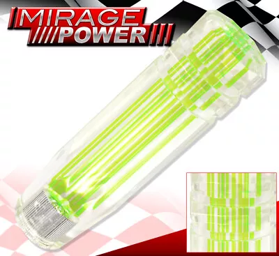 For Audi 150mm Clear 3D Style Long Extended Stick Shift Knob Drifting Set Green • $20.99