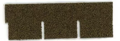 Dollhouse Miniature Roofing Brown Square Asphalt Shingles • $16.99