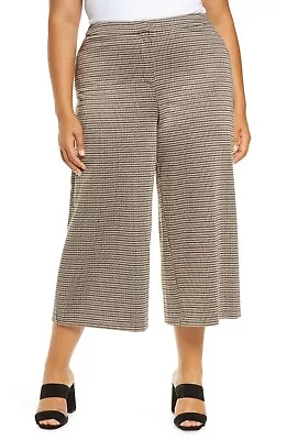 Vince Camuto Pants Womens 12 Multicolor Heritage Check Wide Leg  • $29.75