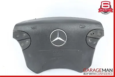 00-03 Mercedes W210 E320 CLK55 AMG Steering Wheel Air Bag Airbag Black OEM • $72