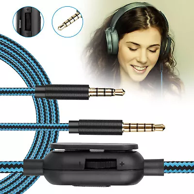 Replacement Audio Cable Volume Control Cord For Astro A10/A30/A40 Headset 6.5ft • $11.48