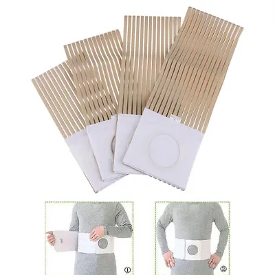 Medical Ostomy Belt Unisex Ostomy Hernia Support Abdominal Binder Brace Stoma Ts • $6.90