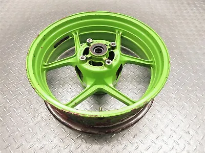 2007 07-08 Kawasaki ZX6R ZX6 Ninja ZX600P Rear Wheel Rim Straight 17x5.50 • $119.26