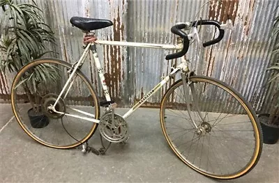 1972 Peugeot Record Du Monde Bicycle Vintage White Men's Bike Serial# 2372027 • $399
