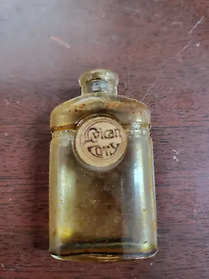 Vintage L'origan Coty Perfume Miniature Glass Bottle With Cork Stopper 1.75 H *s • £61.75