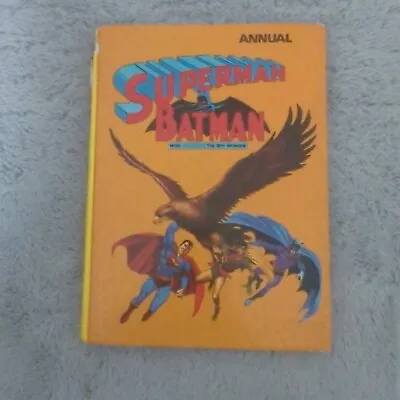 £4.50 • Buy SUPERMAN BATMAN With ROBIN THE BOY WONDER Vintage Comic Hardback Annual (1973)