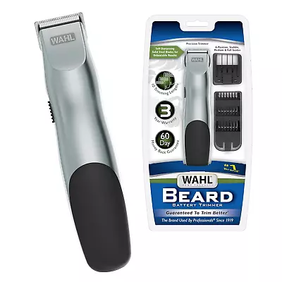 Wahl Clipper Groomsman Trimmer For Men Beard Mustache Stubble Battery Operated • $22.30