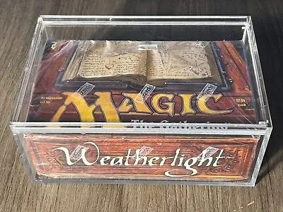 Magic The Gathering MTG English Sealed Weatherlight Booster Box In Case • $1325