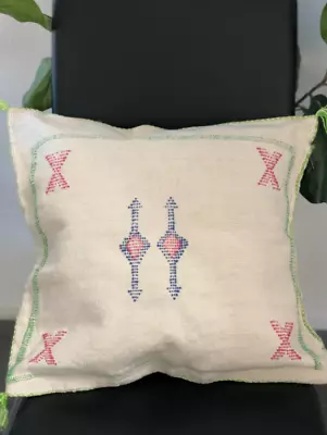Handmade Pillow Cover Moroccan Sabra • $55