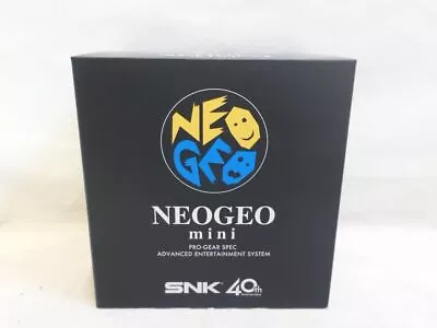 NEW SNK NEOGEO Mini Console 40 Game Titles Japanese Version From Japan F/S • $250.90