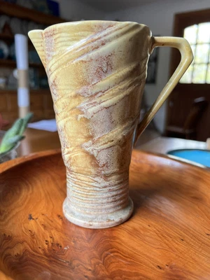£5 • Buy VINTAGE SYLVAC - 1567 - Unusual Mottled Drip  Treacle Glaze Jug
