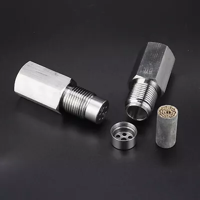 (2 Sets) O2 Oxygen Sensor Spacer Adapter CEL Fix Eliminator M18x1.5 Extender • $39.99