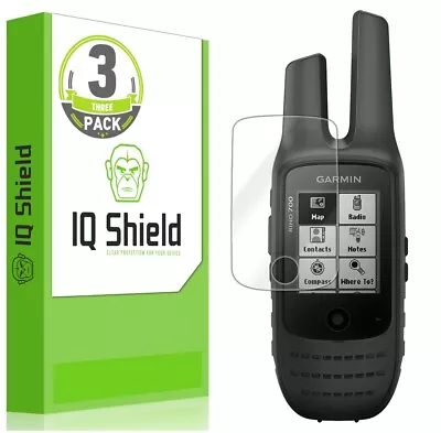 3x IQ Shield LIQuidSkin Screen Protector For Garmin Rino 700 • $9.95