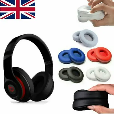 Replacement Ear Pads Soft Cushion Cover For Dr. Dre Beats Solo 2.0 3.0 Headset • £6.99