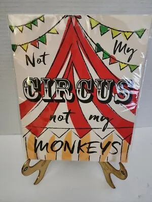 Paper Destiny Art Print Not My Circus Not My Monkeys • $9.99
