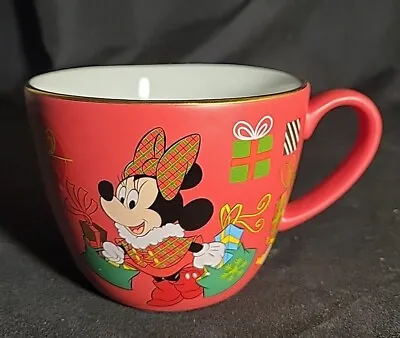 Disney Store Minnie Mouse Red Christmas Coffee Mug • $20