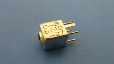 CADDELL BURNS 6740-27 10-18UH Subminiature Shielded Variable Inductors (ONE) • $12