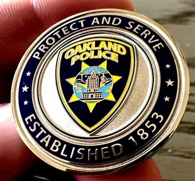 Vintage RARE Original Oakland Police Department Challenge Coin A Must Add LEO • $27