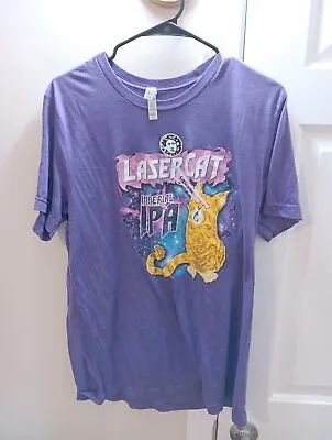 Medusa Brewery Laser Cat Large Shirt • $15