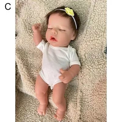 10'' Mini Reborn Babies Full Silicone Vinyl Cute Twins Bebe Dolls Lifelike Bebes • $68.50