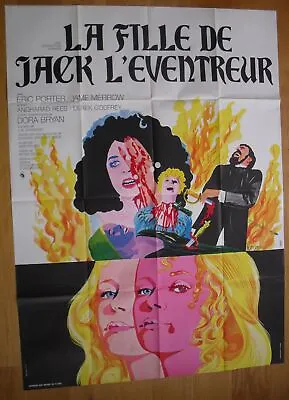 HANDS OF THE RIPPER Hammer Horror Original LARGE French Movie Poster '71 • £38.92