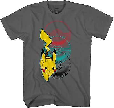 Pokemon Boys Charizard Pikachu Short Sleeve T-Shirt - Pokemon For Little And... • $9.99