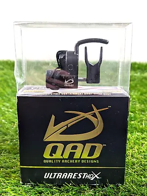 **NEW** QAD Quality Archery QURHDX-L Black LH Bow Hunting Arrow Rest • $129.88