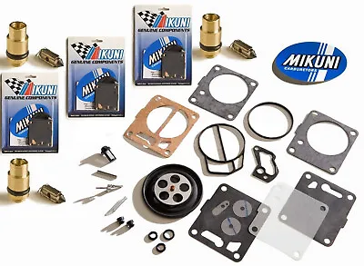 Yamaha Wave Venture 1100 97 Genuine Mikuni Triple Carb Rebuild Kit & Needle Seat • $209.95