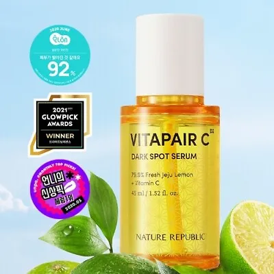 NATURE REPUBLIC Vitapair C Dark Spot Serum 45ml Moisturizing Vitamin C Serum NEW • $33.98