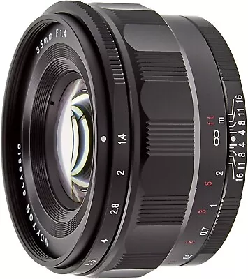 Voigtlander Nokton Classic 35mm F/1.4 Lens For Sony E Mount Made In Japan New • $542.54