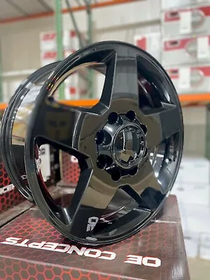 4 New Chevy 2500 20  Black OE Replica Wheels 8x6.5 Chevy GMC Sierra 2500 HD • $875