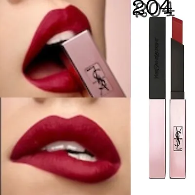 Yves Saint Laurent Rouge Pur Couture Slim Glow Matte Lipstick (Various Shades) • £17.99