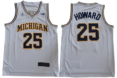 Juwan Howard #25 Michigan Wolverines Fab Five Men's Jersey College Basketball • $48.90