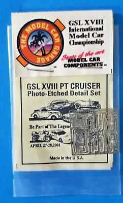 Model Car Garage Brand Photo-Etched Metal Detail Set For 1/25th Scale PT Cruiser • $9.99