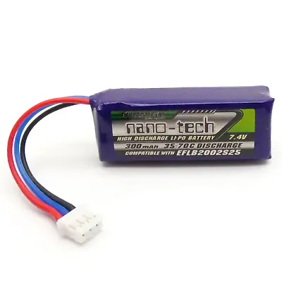 TURNIGY NANO-TECH 300mAh 2S 7.4V LIPO BATTERY UMX P-47 TIMBER BLADE F-27 MCPX BL • $16.94