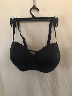 Bras N Things Black Bra 16DD Underwired And Padded In VGC • $10.40