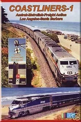 Coastliners Vol 1 Amtrak Metrolink DVD NEW Valhalla Coast Line Anniversary • $19.95