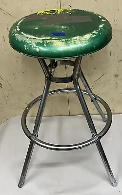 Vintage Cosco MCM Swivel Stool Vinyl Upholstered Seat Mid Century Modern Project • $59.99