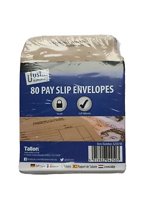 80 Pay Slip Envelopes • £3.99
