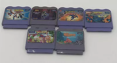 V-Tech V SMILE Game Cartridge Lot Of 6 Not Tested  • $19.99