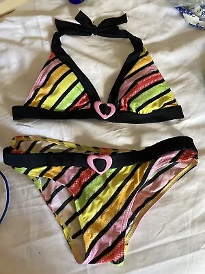 George Halter Neck Bikini With Removeable Padding 10 • £4