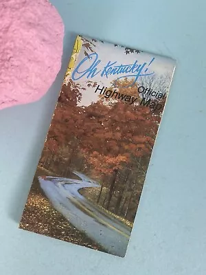 Vintage 1986 Oh Kentucky Official Highway Travel Map • $8.50