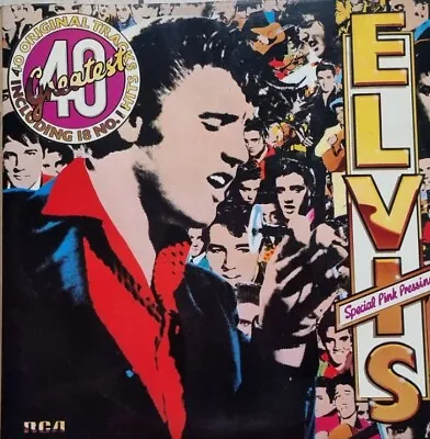 £24.98 • Buy Doppel-LP: Elvis Presley - Elvis's 40 Greatest – Special Pink Near Mint NM Or M-