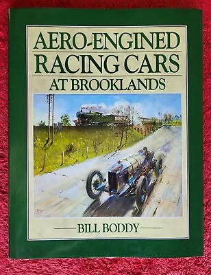 Aero-Engined Racing Cars At Brooklands Bill Boddy Merc Napier Sunbeam Like MINT • £50