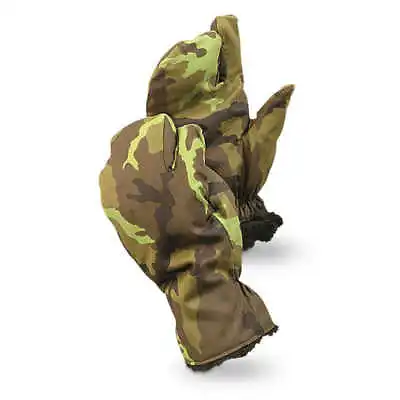 Czech Military | Trigger Finger Mittens | M95 Camo • $9.59