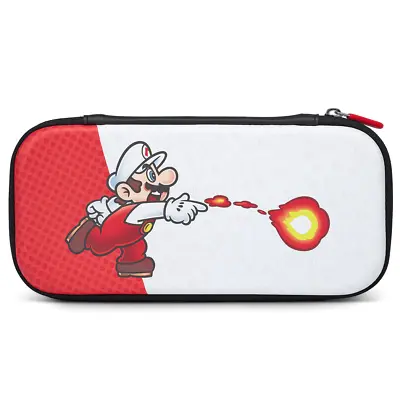 NEW PowerA Slim Case For Nintendo Switch OLED Model Or Lite Fireball Mario • $39.95