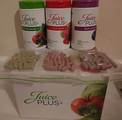 60 Capsules Of  20 Veg 20 Fruit 20 Berry.  In Date 08/2024*Swift Shipment* • £29.99