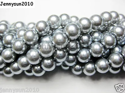 100pcs Top Quality Czech Glass Pearl Round Beads 3mm 4mm 6mm 8mm 10mm 12mm 14mm • $1.57