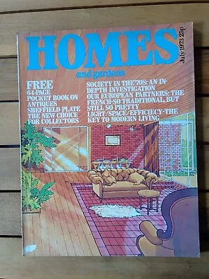 Homes And Gardens Magazine January 1973 • £4.99